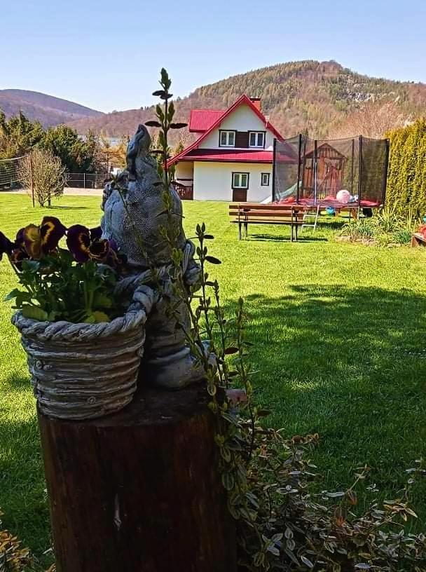 Drozdowka Nad Solina - Chata Z Kominkiem エクステリア 写真