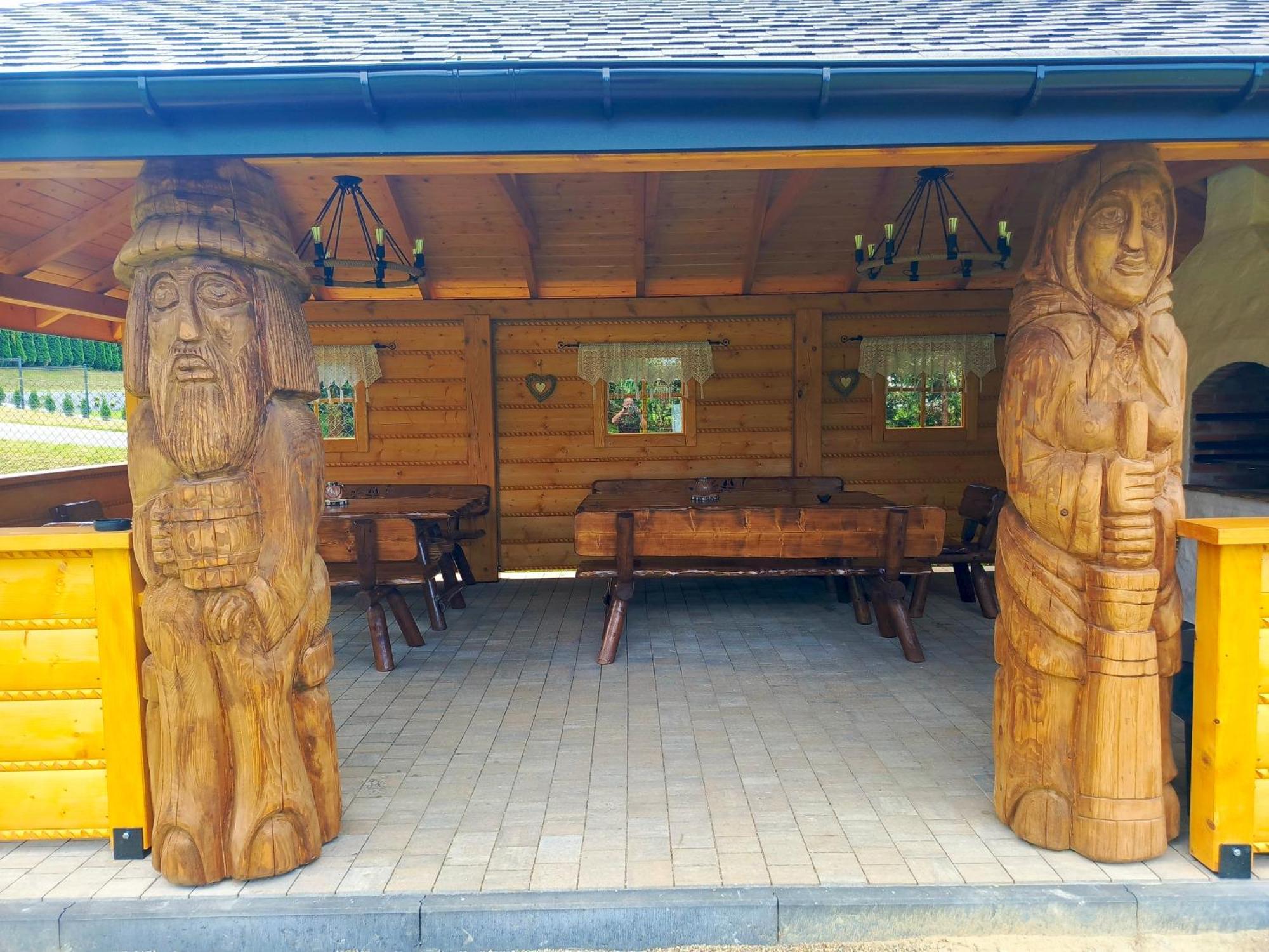 Drozdowka Nad Solina - Chata Z Kominkiem エクステリア 写真